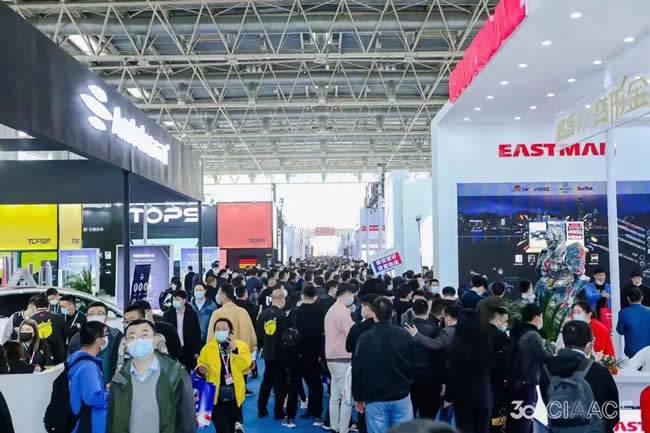 注：2021第30届雅森展膜馆现场